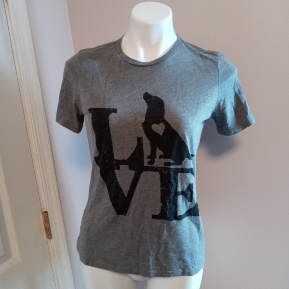 Thread Tank Love dog soft t-shirt